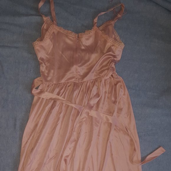 Vintage 1970s ILGWU Maxi Dress with Lace Bolero - Picture 6 of 9